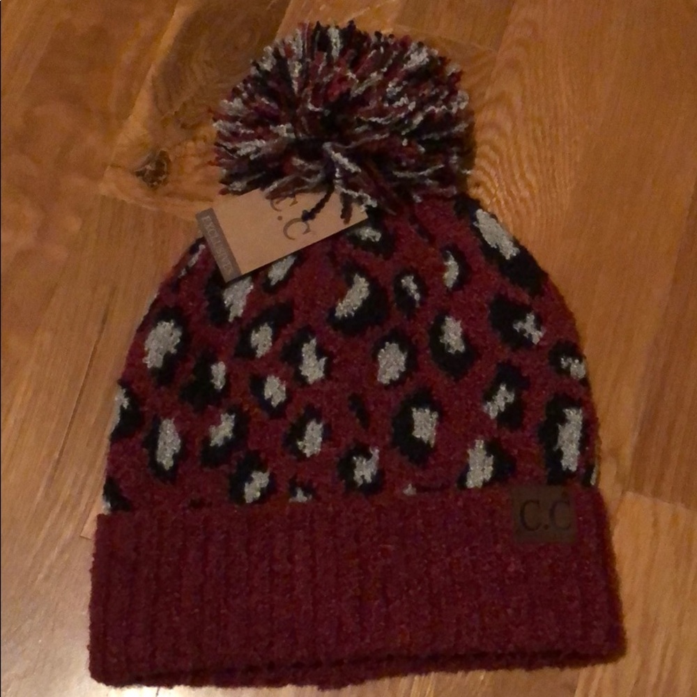 C.C. stocking hat with tags never worn